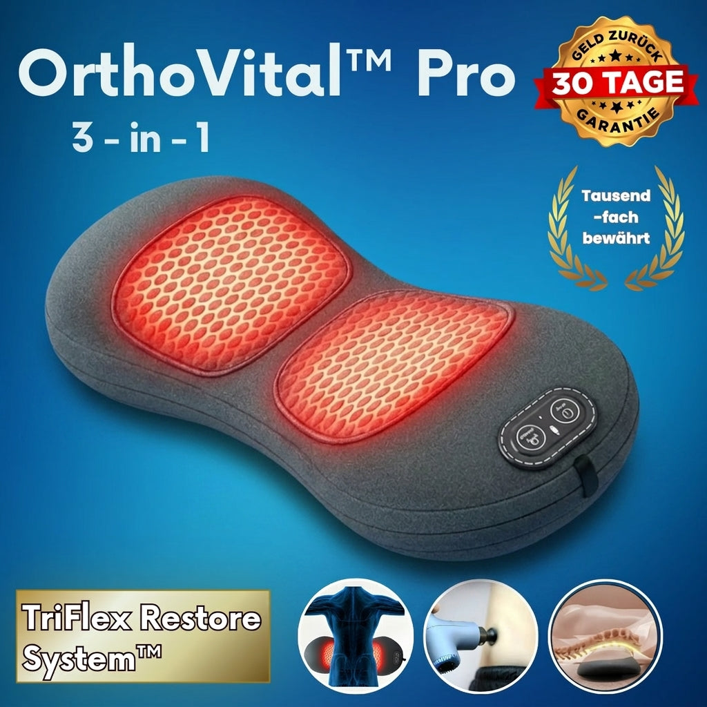 OrthoVital Pro 3-in-1-Rückenmassagegerät